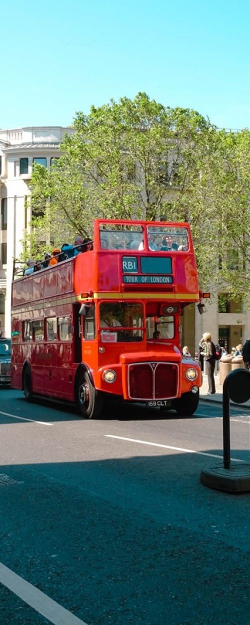 Le fameux bus londonien
